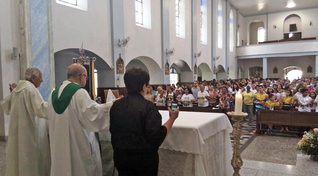 Celebração aconteceu no Santuário Nossa Senhora da Conceição, em Belo Horizonte. Imagem: Arquidiocese de BH